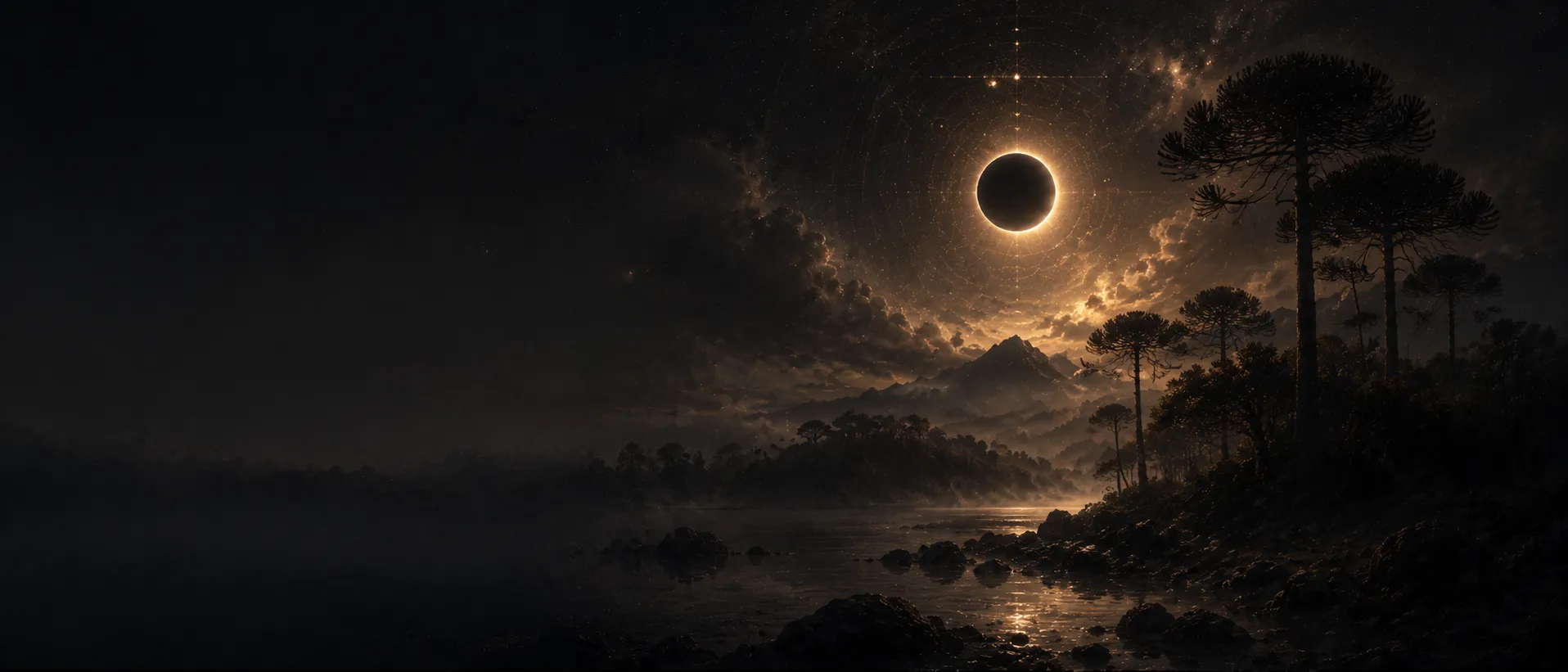 Wenu Mapu — eclipse over the Wallmapu sky