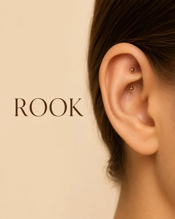 Rook piercing